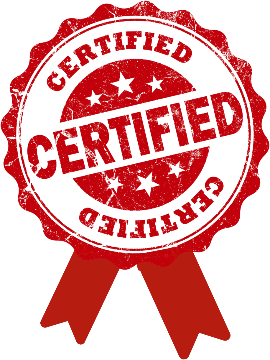 A Goyoga dual-certification certificate, co-branded with the studio's own name